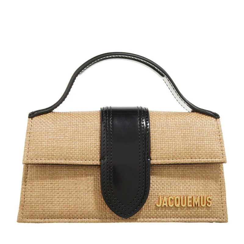 Jacquemus Satchel The Bambino Ivory Black