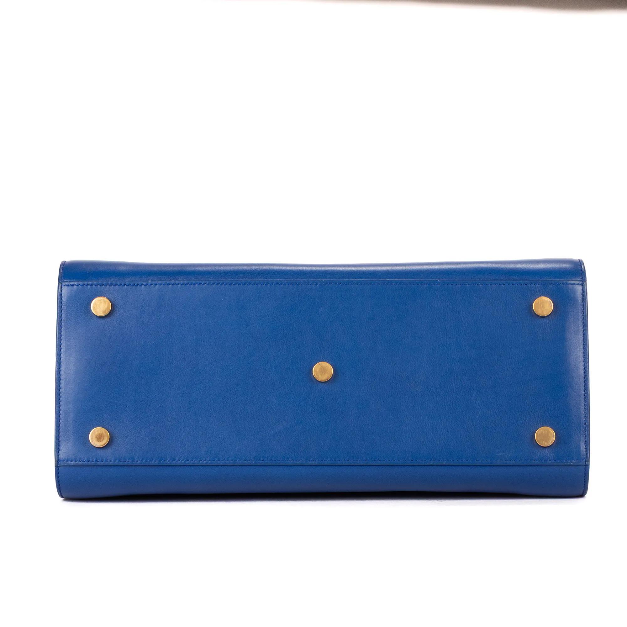 Thumbnail - Saint Laurent Crossbody Bags - Supple Sac De Jour - Gr. unisize - in Blau - für Damen