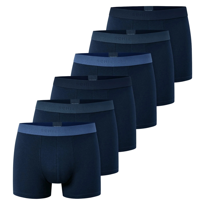SCHIESSER  6PACK Shorts "95/5" 6er Pack blau