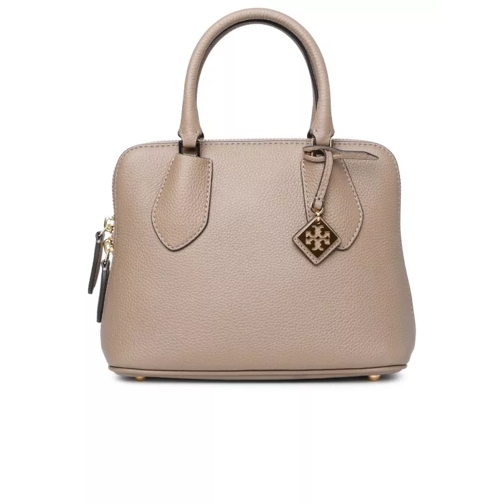 Tory Burch Swing' Mini Bag In Beige Leather Pink Minitasche