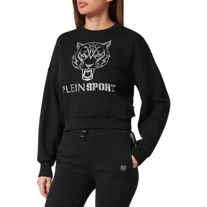 Plein Sport Top Sweatshirt Tiger schwarz(Image 3)