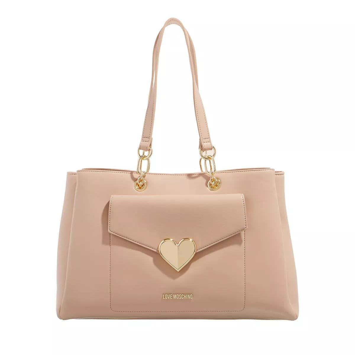 Love Moschino Shopper - Gracious - Gr. unisize - in Beige - für Damen