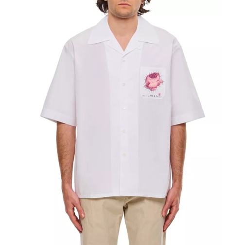 Marni Cotton Bowling Shirt White 