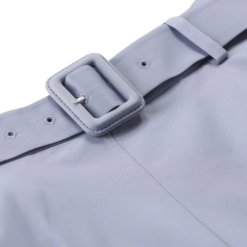 windsor. Jupe longue Midirock aus Baumwollmix blau(Image 3)