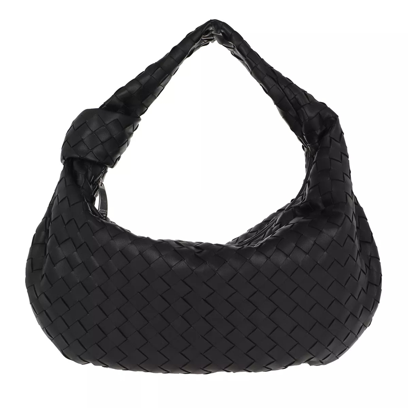 Bottega Veneta Hobo Bag Jodie Intrecciato schwarz