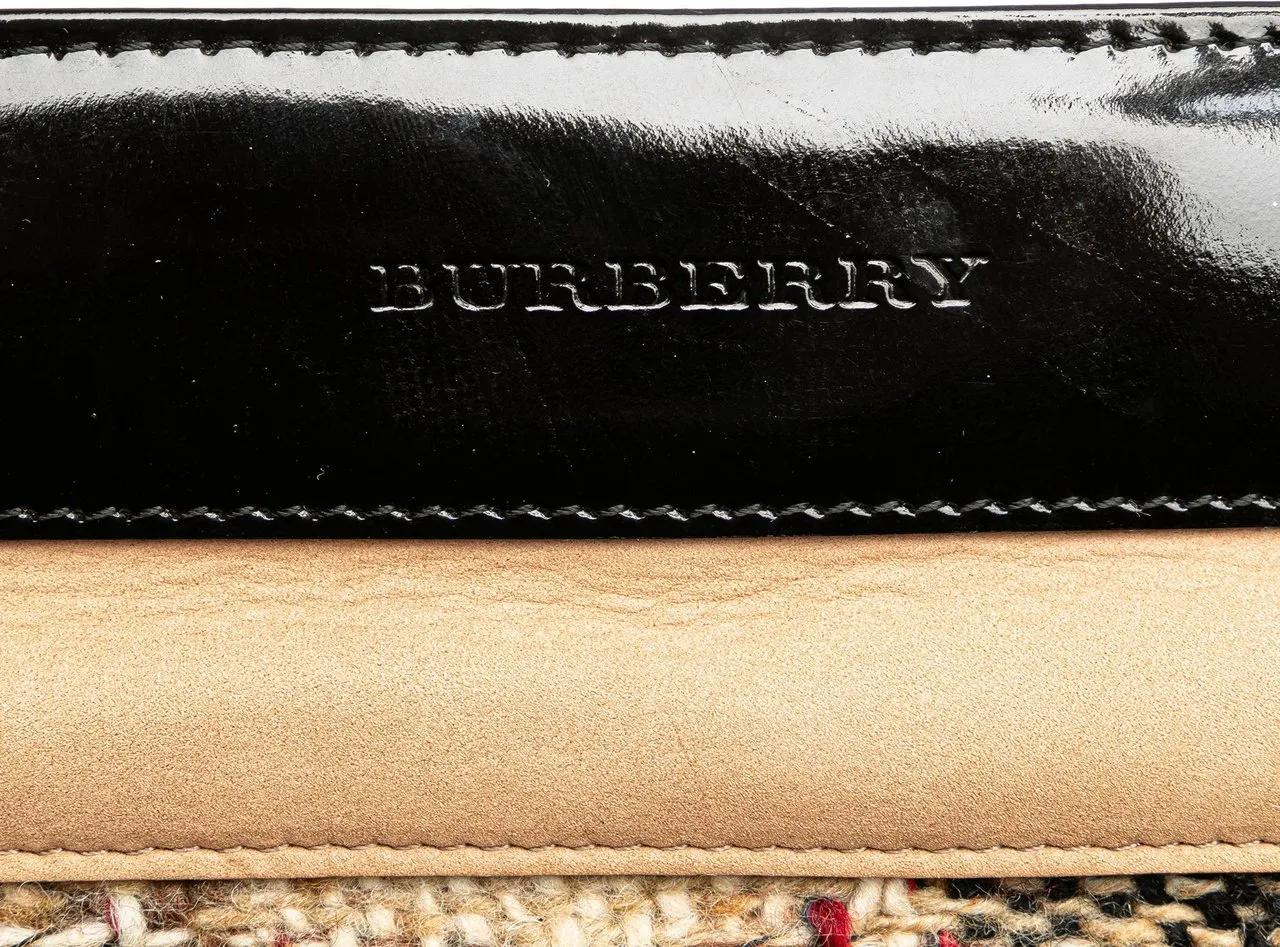 Thumbnail - Burberry Shopper - Plaid Tweed Tote - Gr. unisize - in Braun - für Damen
