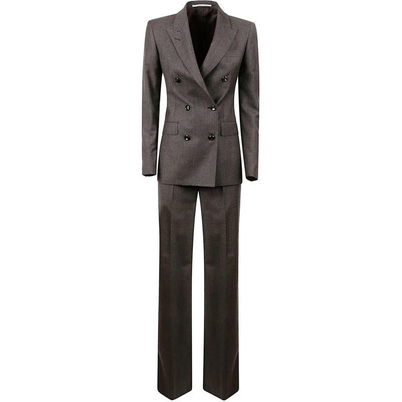 Tagliatore Blazer Dresses Brown braun