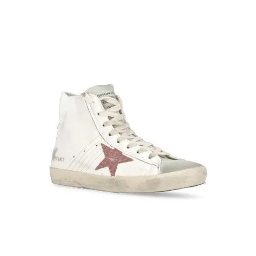 Golden Goose Francy Classic Sneakers Neutrals högsko sneaker