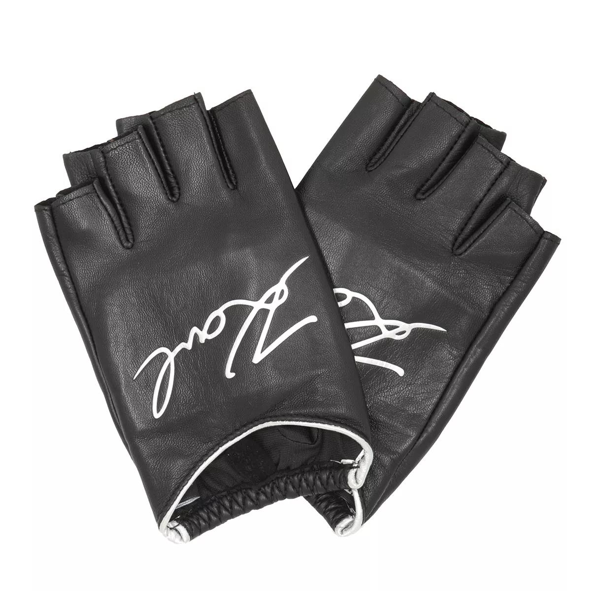 Karl Lagerfeld Handschuhe - K/Signature Glove - Gr. M - in Schwarz - für Damen