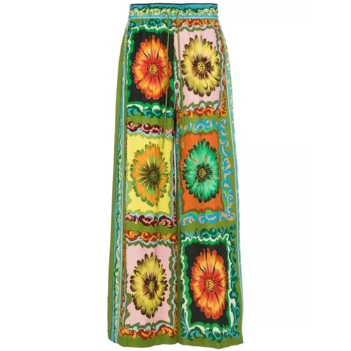 Alemais Disco Daisy Floral-Print Trousers Multicolor 