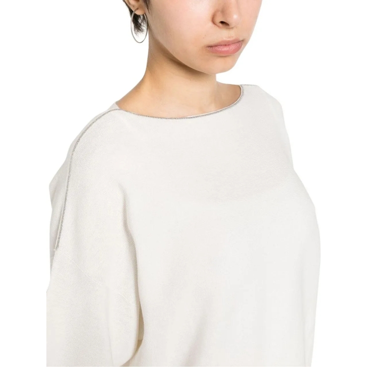 Tシャツ・カットソー Fabiana Filippi Relaxed-Fit Cotton T-Shirt Fabiana Filippi logo-print Cotton T-shirt | Purple | FARFETCH JO