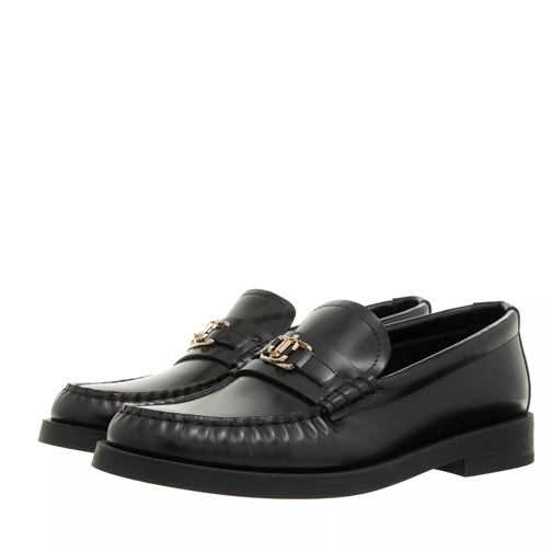 Jimmy Choo Addie Loafer Black Mocassin