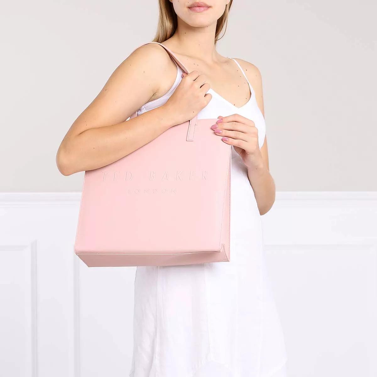 Ted Baker Soocon crosshatch tote bag in pink