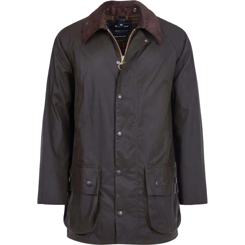 Barbour Manteau BARBOUR CLASSIC BEAUFORT WAX OLIVGRÜNE JACKE grün(Image 2)