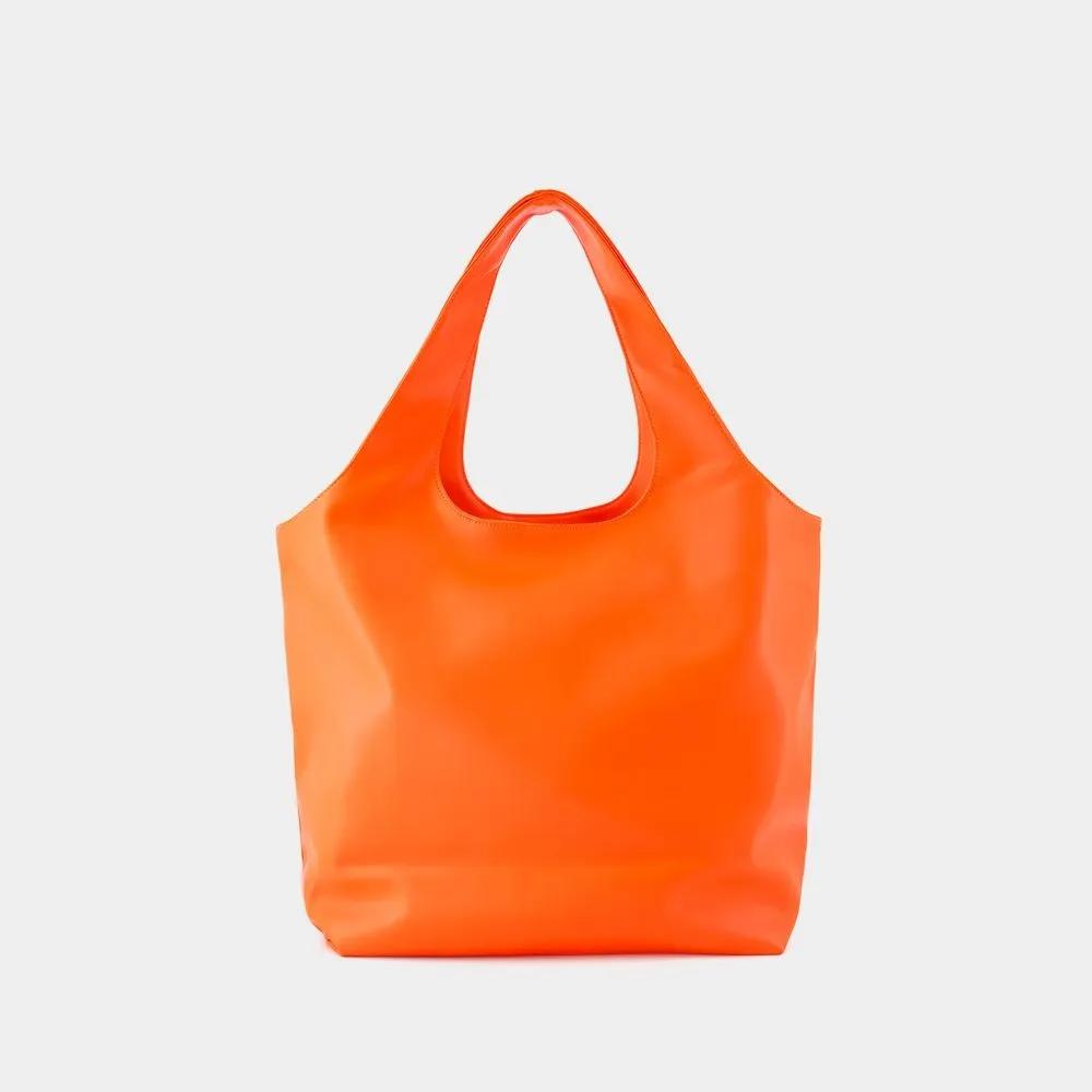 A.P.C. Totes Ninon Shopper Bag Synthetic Leather Orange in oranje