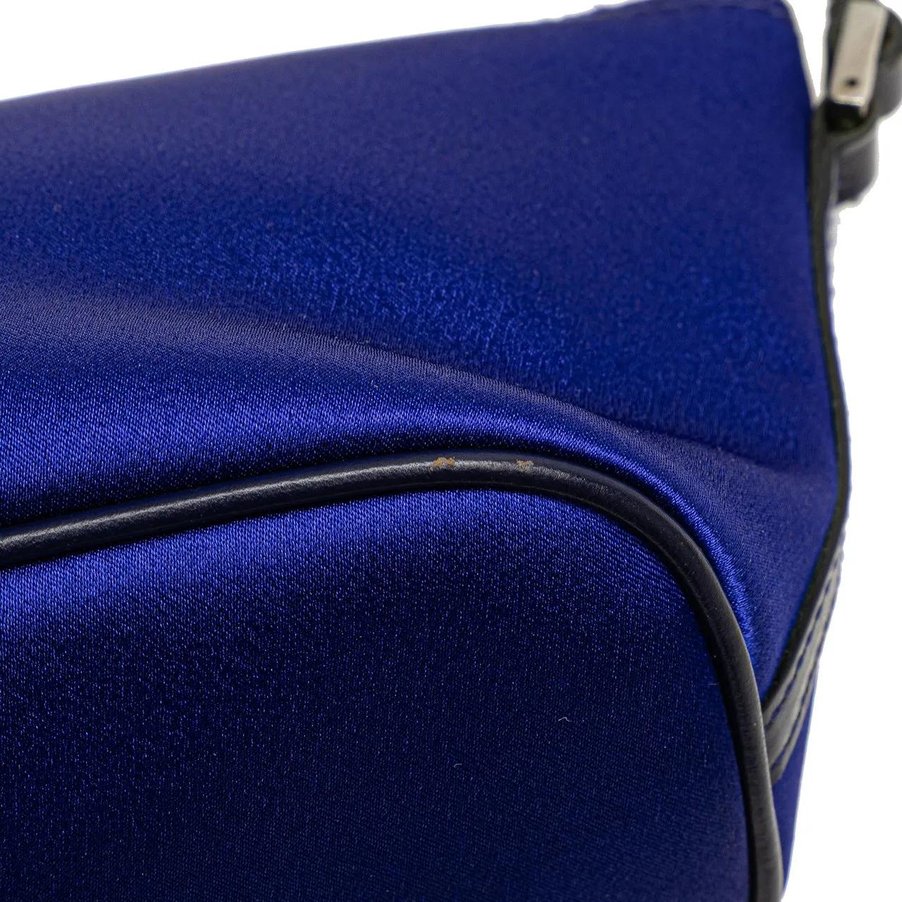 Thumbnail - Gucci Hobo Bags - 2000-2015 Satin Boat - Gr. unisize - in Blau - für Damen