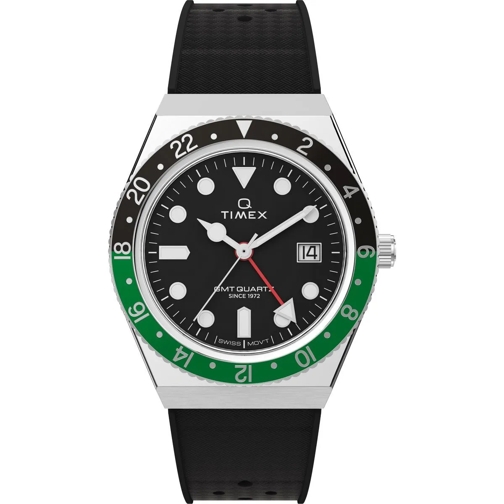 Timex Automatikuhr Quarz-Analoguhr Q Timex®&nbsp;Gmt schwarz