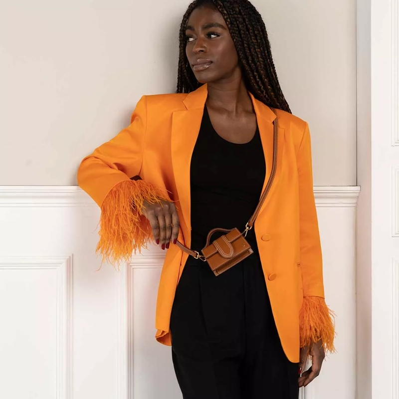 Jacquemus Micro sac Le petit Bambino Mini flap bag Brown(Image 2)