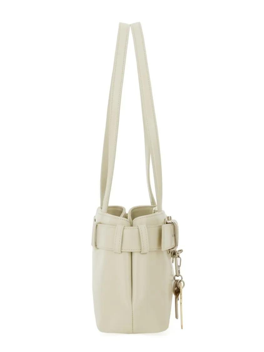Osoi Hobo bags "Brocle" Structured Mini Bag in beige
