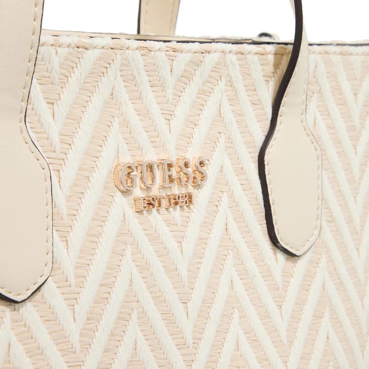 Guess Shoppers & Totes Silvana 2 Compartment Tote in beige