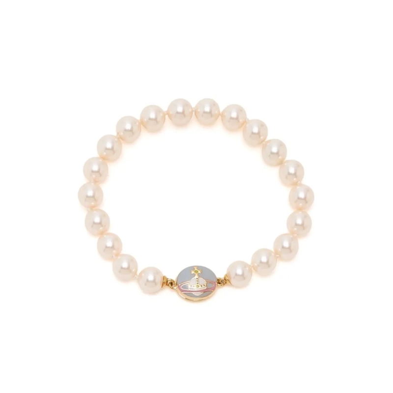 Vivienne Westwood Armband Pearl Bracelet With White Not Applicable
