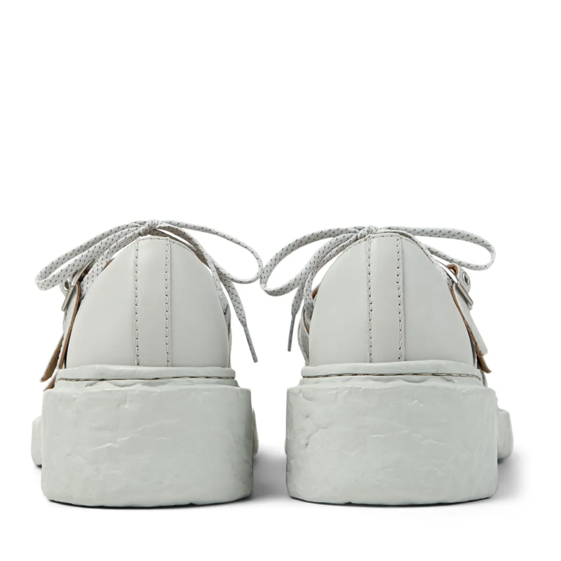 Camperlab Schnürschuhe Mokassins Vamonos hell-grau(Image 3)