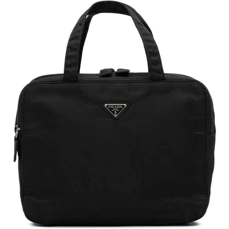 Prada Fourre-tout Tessuto Handbag schwarz