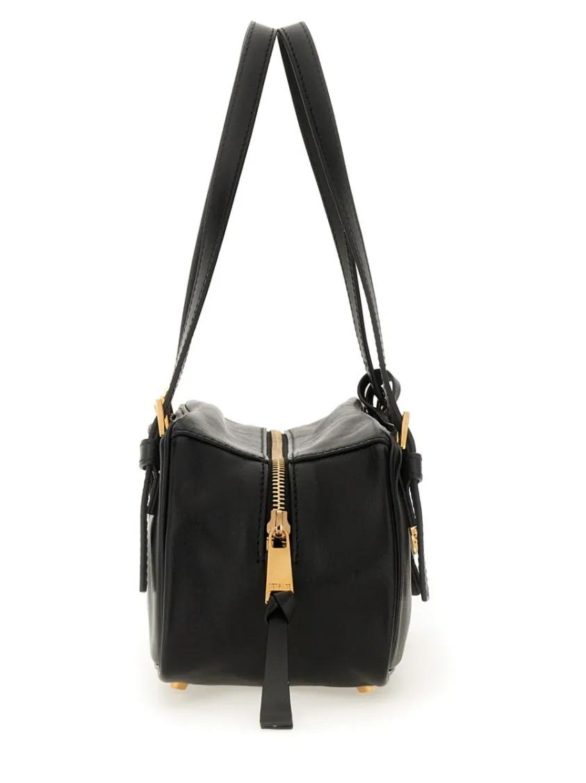 Versace Hobo bags "Bowling Tag" Shoulder Bag in zwart