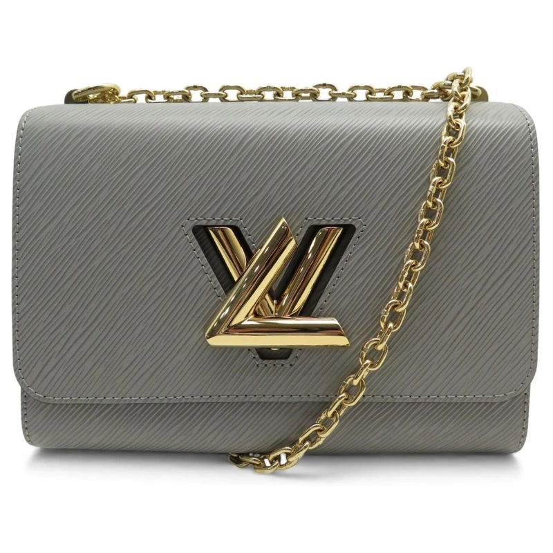 Louis Vuitton Crossbody Bag LOUIS VUITTON TWIST MM M21110 SCHWARZE EPI-LEDER-S grau