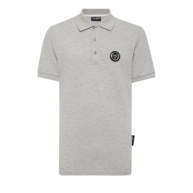 Plein Sport Poloshirt Poloshirt Thunder Tiger grau