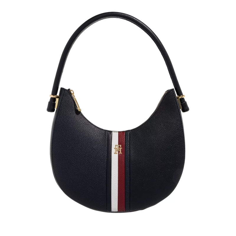 Tommy Hilfiger Hobo Bag Th Emblem Shoulder Bag Corp Space Blue
