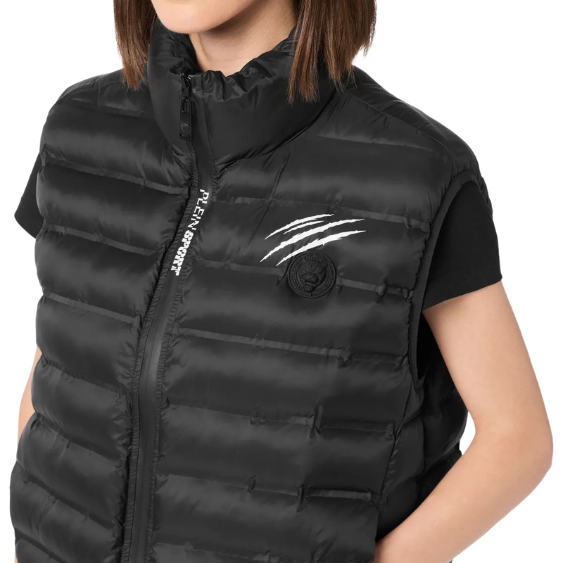 Plein Sport Weste Kurze Weste schwarz(Image 5)