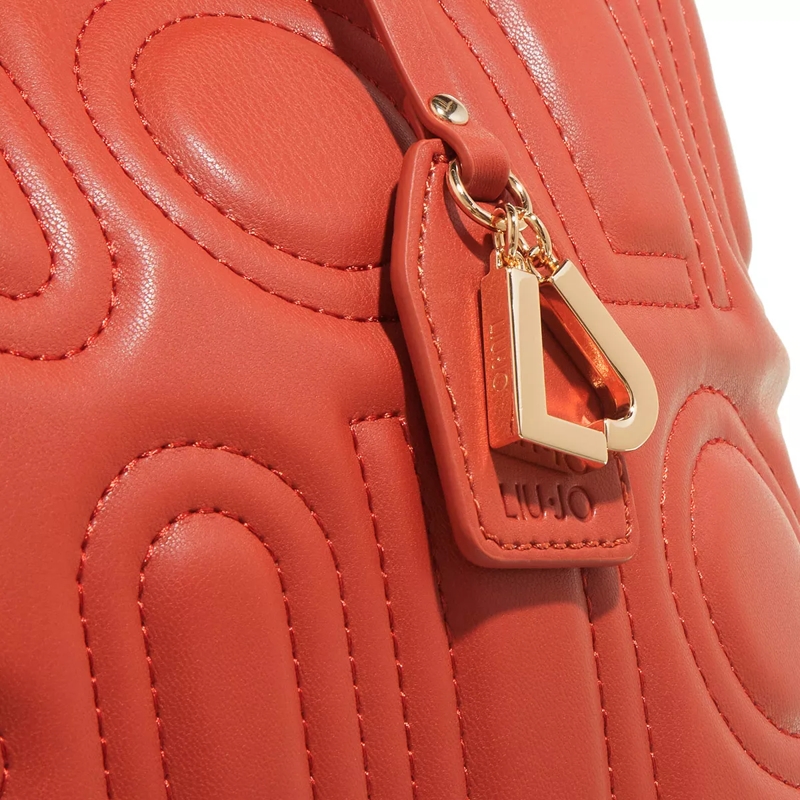 LIU JO Tote Ecs M Satchel Double Zip  Red Tea(Image 5)