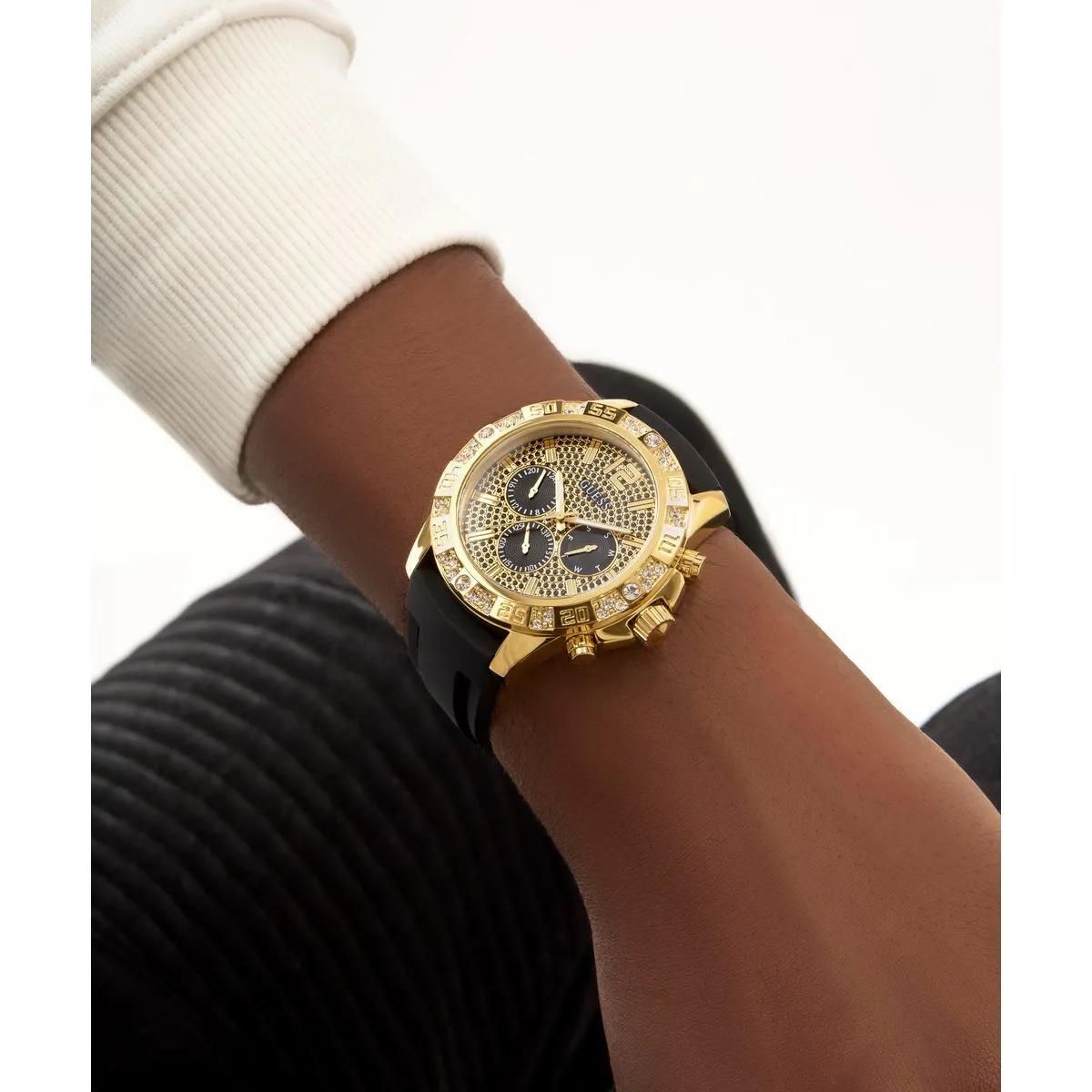 Thumbnail - Guess Uhren - Quarz-Analoguhr Majestic - Gr. unisize - in Schwarz - für Damen