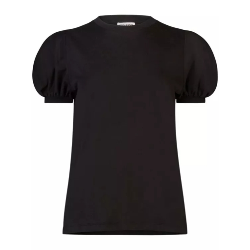Nina Ricci Black Puff-Sleeves T-Shirt Black 