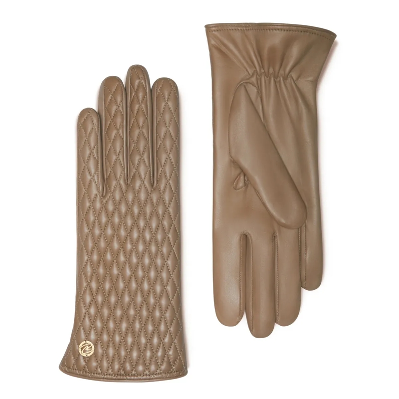 Isabel Bernard Gants Honoré Rosette Handschuhe Taupe