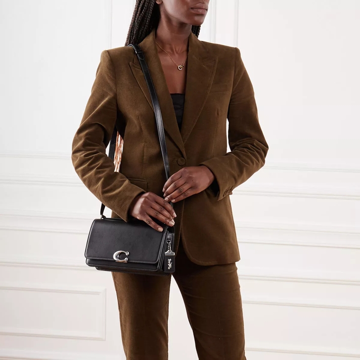 Coach black online briefcase