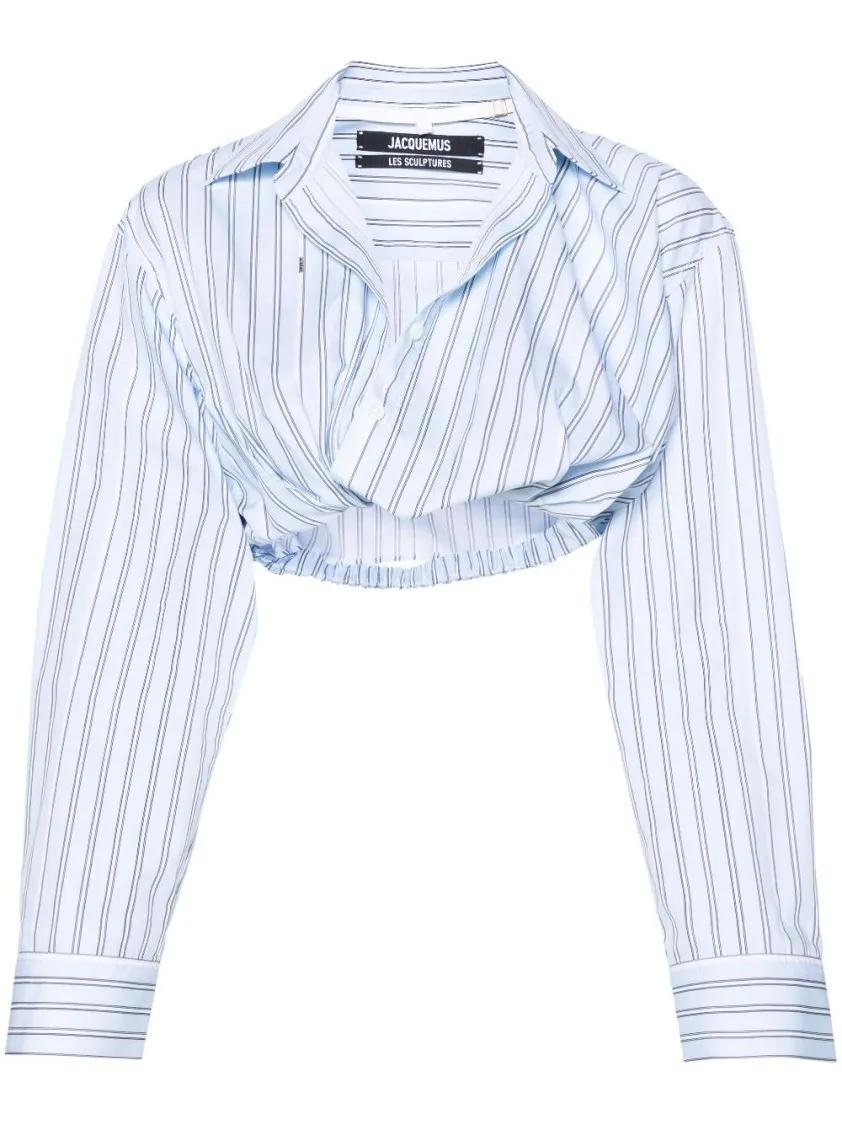 Jacquemus - Bahia Courte Shirt - Größe 38 - blau