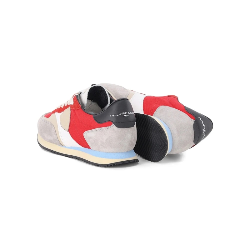 Philippe Model Veterschoenen Sneaker Blville Low rot(Image 8)