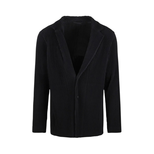 ISSEY MIYAKE PLEATS PLEASE Blazer Pleated Jacket Black