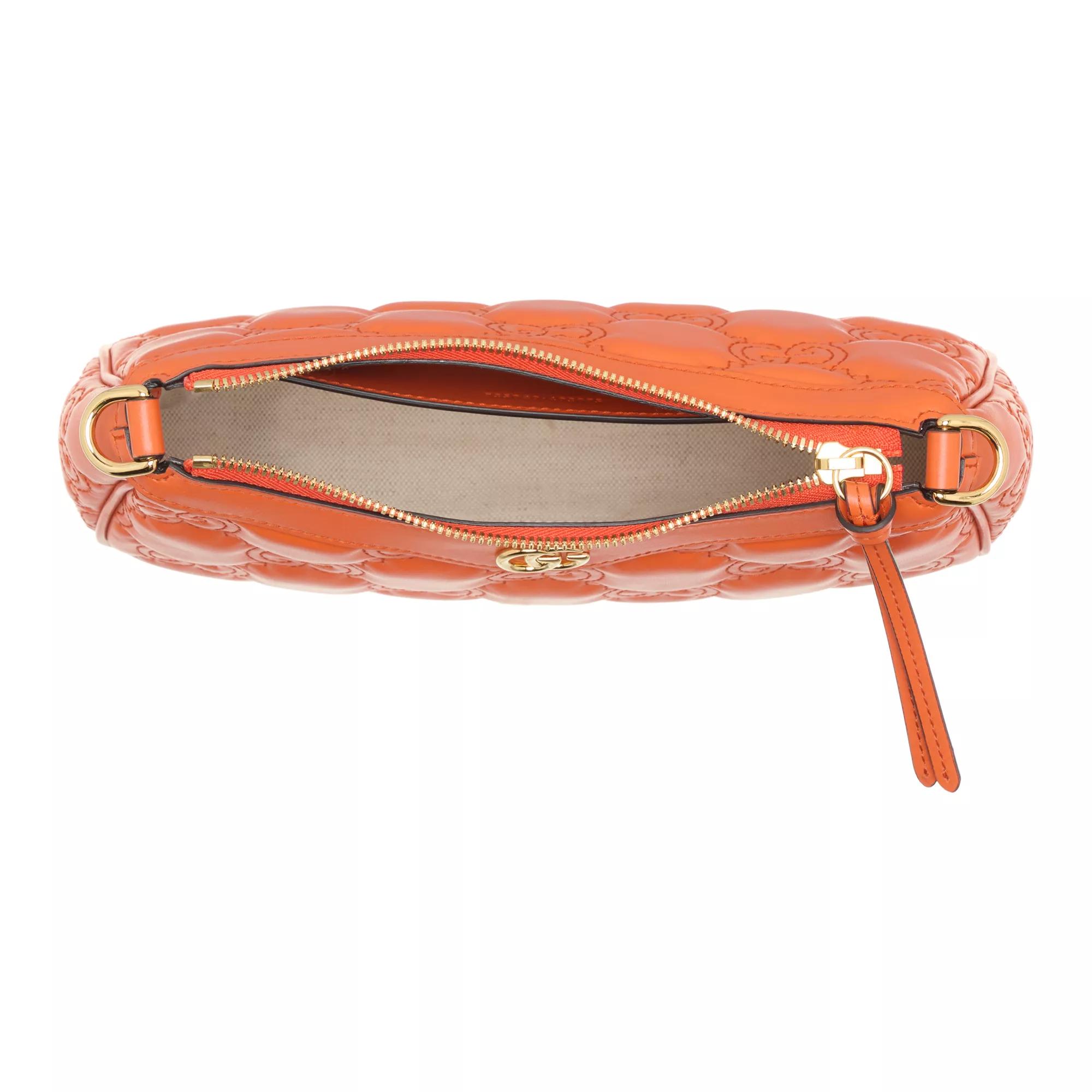 Gucci Crossbody bags GG Handbag Matelassé Leather in oranje