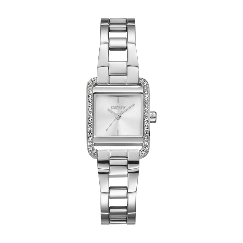 DKNY Quarzuhr Quarzuhr Mini Square Watch Set silber(Image 5)