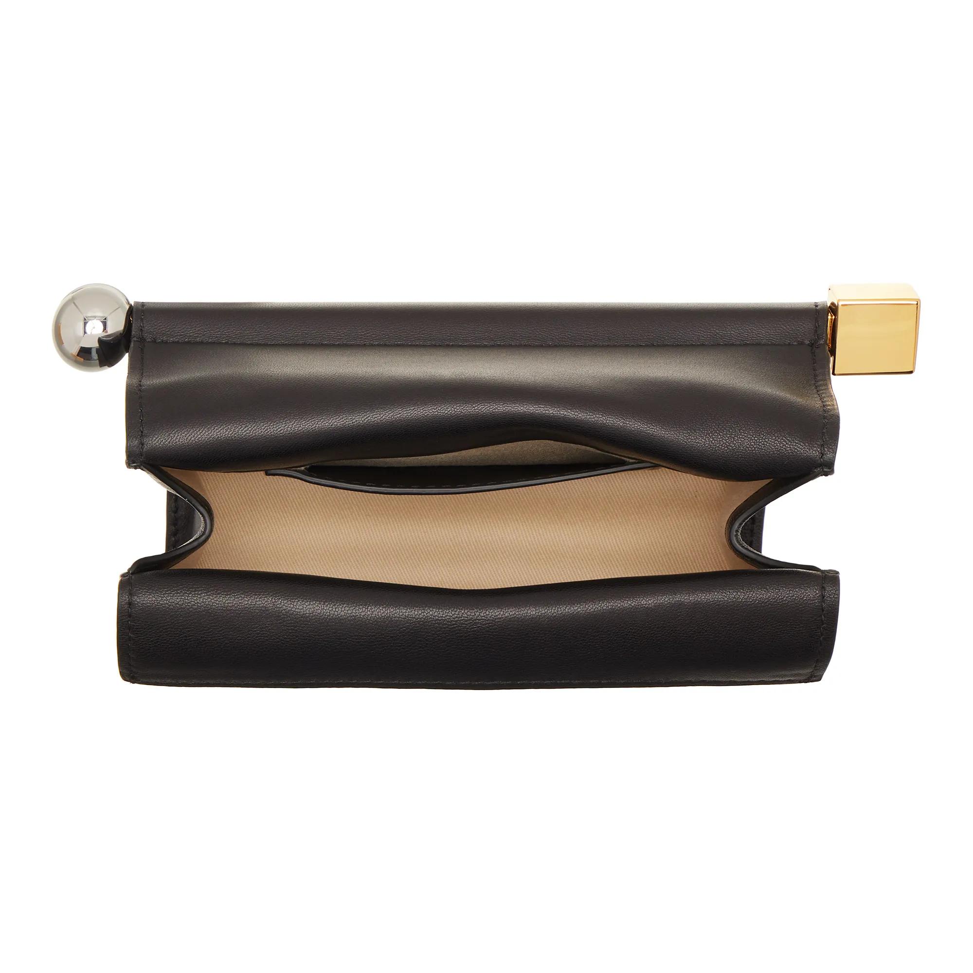 Jacquemus Clutches The Petite Pochette Round C in zwart