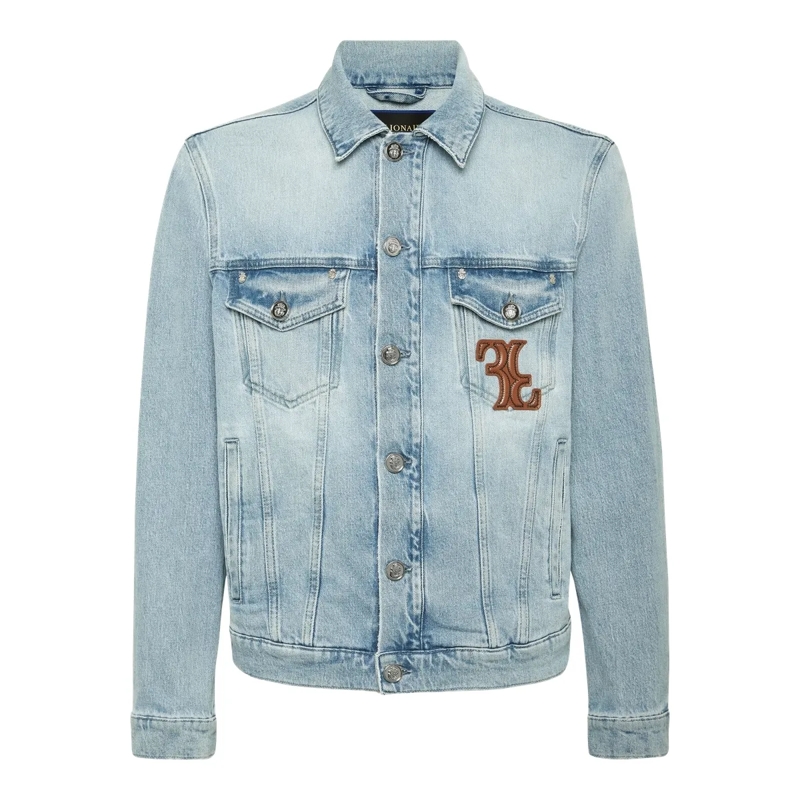 BILLIONAIRE Jeansjacke Jeansjacke dark blue washed