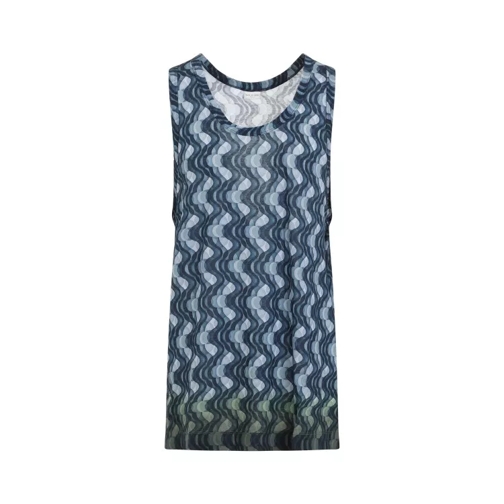 Dries Van Noten Anthracite Grey Cotton Hady Tank Top Grey T-Shirts