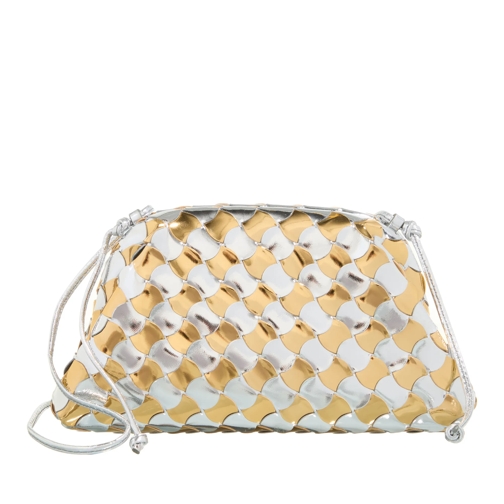 Bottega Veneta Crossbody Bag Mini Pouch Bag Gold / Silver