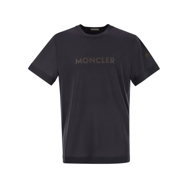 Moncler T-Shirt Logo T-Shirt Black