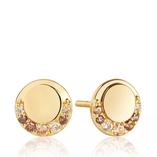 Sif Jakobs Jewellery Portofino Piccolo Earrings Yellow Gold Orecchini a bottone