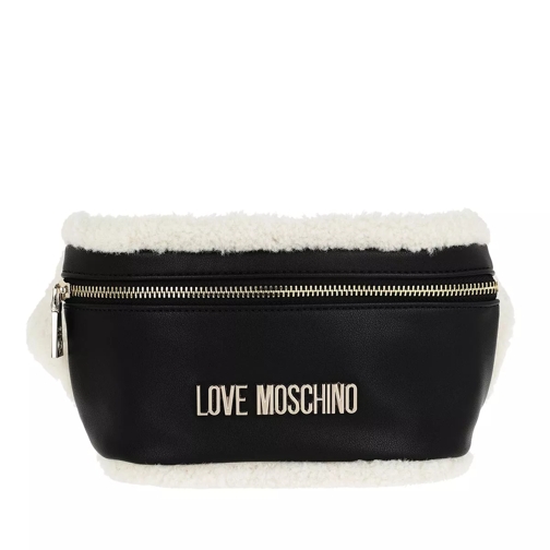 Love Moschino Logo Belt Bag Avorio Crossbody Bag