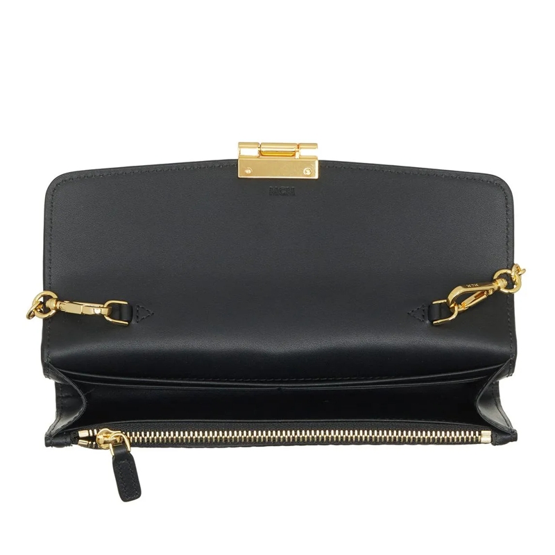 MCM Crossbody Bag Tracy Vi Woc Lrg Bk Black(Image 6)